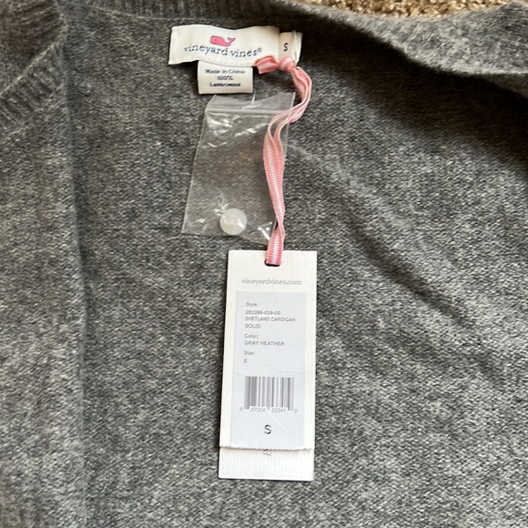 NWT Vineyard vines wool cardigan sweater size S - Picture 7 of 8